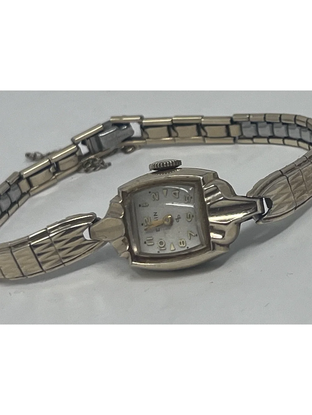 Vintage Elgin Ladies Stainless Steel Wristwatch